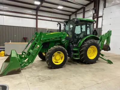 2019 John Deere 5125R  – 540R Loader &amp; 595 Backhoe